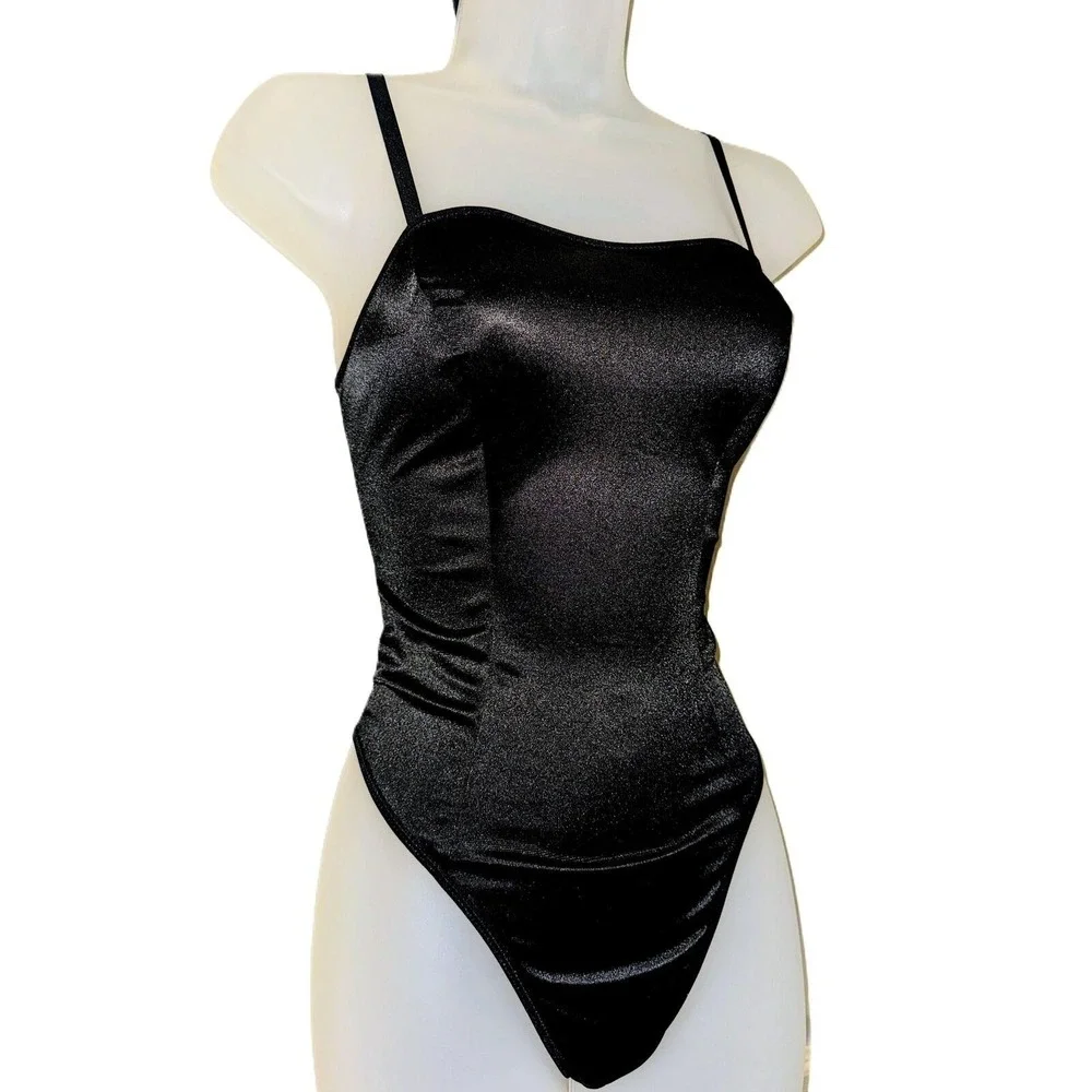New FULL SET Small Black Bunny Halloween Costume Fishnet Tights Ears Headband